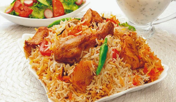 Hyderabadi Biryani Indian Cuisine Mughlai Cuisine Raita PNG, Clipart, Asian Food, Basmati, Biryani, Chicken Meat, Cooking Free PNG Download