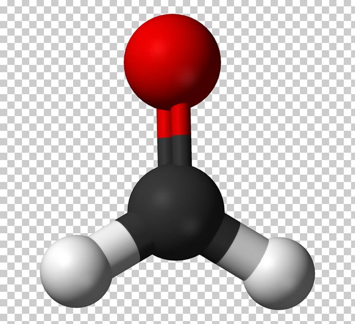 Formaldehyde Ballandstick Model Organic Compound Chemistry PNG