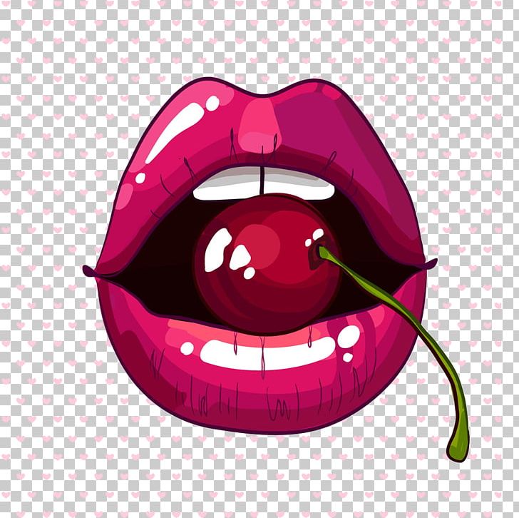 Lip Balm Mouth Smile PNG, Clipart, Cartoon Mouth, Cherry Blossom, Cherry Blossoms, Cherry Tree, Color Free PNG Download