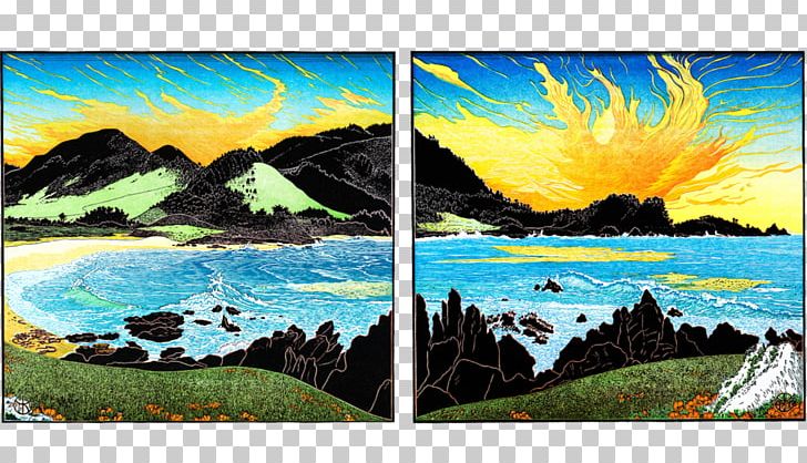 Painting Woodcut Printing Printmaking Poster PNG, Clipart, Acrylic Paint, Art, Artist, Artwork, Ecosystem Free PNG Download