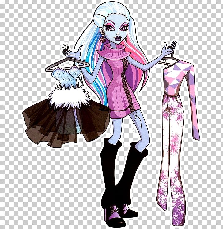 Abbey Bominable Cleo DeNile Robecca Steam Monster High Wikia PNG, Clipart, Abbey Bominable, Cartoon, Doll, Fashion Design, Fashion Illustration Free PNG Download
