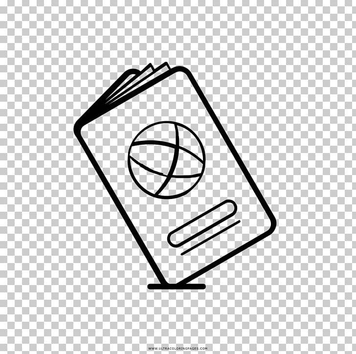Drawing Coloring Book Passport Sketch PNG, Clipart, Angle, Area, Ausmalbild, Black, Black And White Free PNG Download