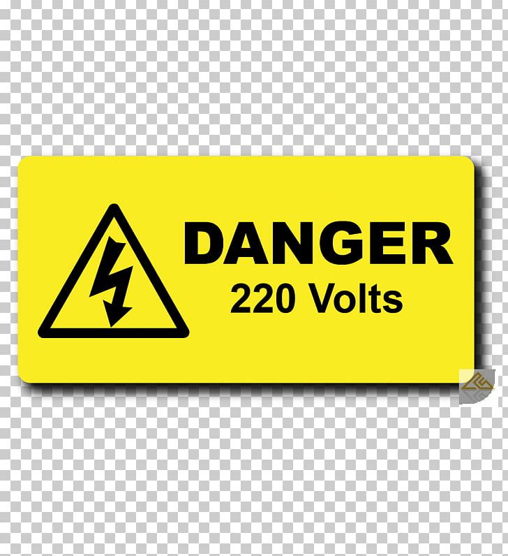 Warning Label High Voltage Electricity PNG, Clipart, 220 Volt, Area, Brand, Danger, Electrical Safety Free PNG Download