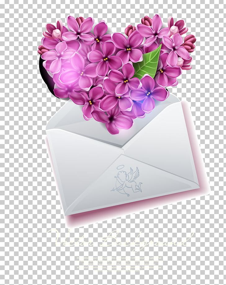 Flower Heart Valentines Day PNG, Clipart, Color, Encapsulated Postscript, Envelop, Envelope, Envelope Border Free PNG Download