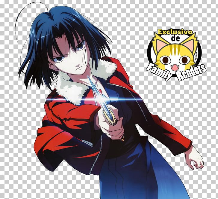 The Garden of Sinners Anime TypeMoon Desktop Shiki black Hair fictional  Character png  PNGEgg