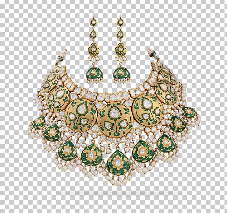 Emerald Necklace Earring Kundan Jadau PNG, Clipart, Bride, Charms Pendants, Choker, Costume Jewelry, Earring Free PNG Download