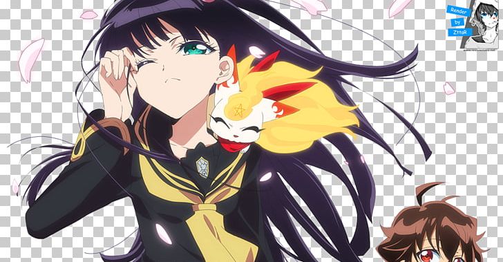 Twin Star Exorcists 阴阳师 ITOWOKASHI Anime Manga PNG, Clipart, Anime, Anime Music Video, Art, Artwork, Black Hair Free PNG Download