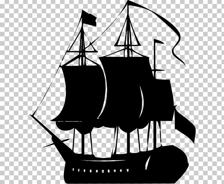 Caravel Ship Brigantine PNG, Clipart, Artwork, Barco, Black And White, Boat, Brigantine Free PNG Download
