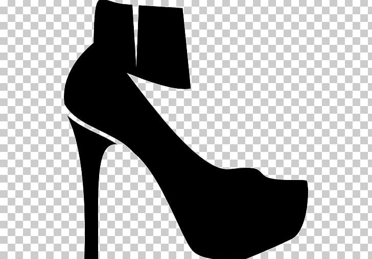Platform Shoe High-heeled Shoe Stiletto Heel Footwear PNG, Clipart, Basic Pump, Black, Black And White, Brand, Computer Icons Free PNG Download