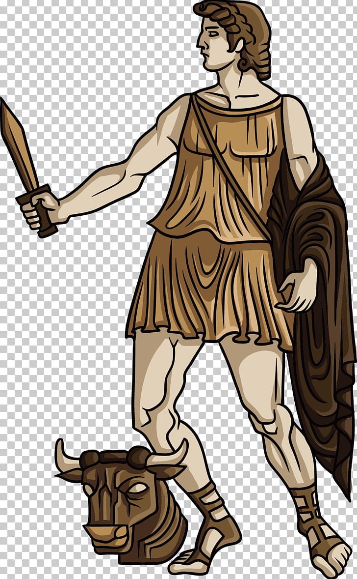Theseus Ancient Greece Greek Mythology Heracles Illustration PNG, Clipart,  Ancient Greek, Big Cats, Business Man, Carnivoran,