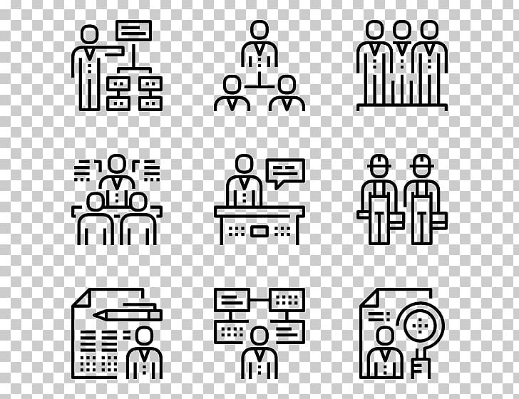 Computer Icons Management PNG, Clipart, Angle, Area, Black, Black And White, Brand Free PNG Download