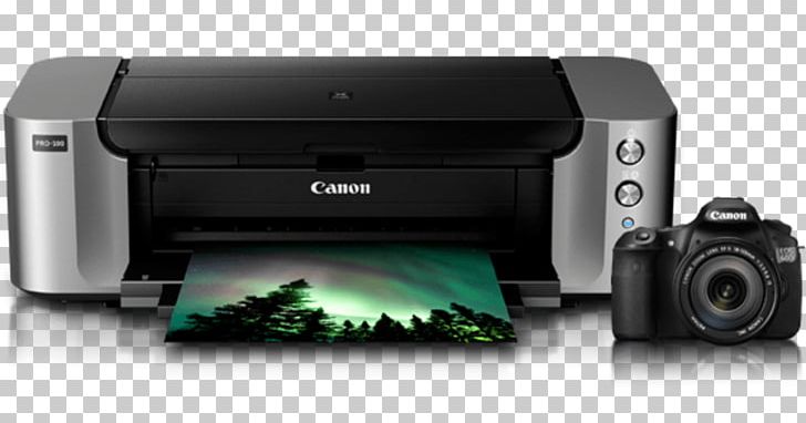 Inkjet Printing Printer Canon PIXMA PRO-100 Camera PNG, Clipart, Airprint, Camera, Canon, Device Driver, Dots Per Inch Free PNG Download