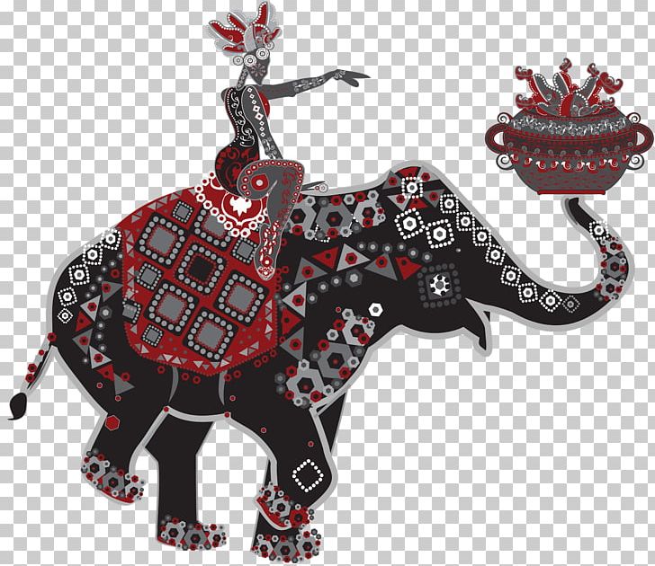 Painting Elephant Art PNG, Clipart, Animals, Art, Asian Elephant, Christmas Ornament, Dance Free PNG Download