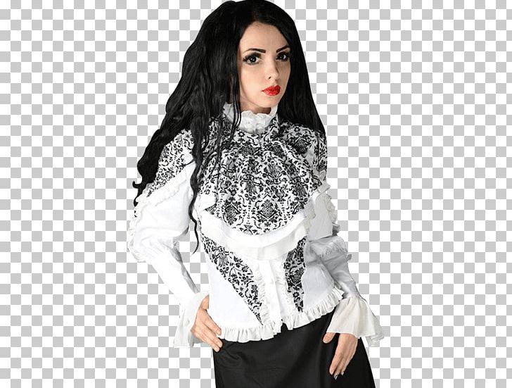 Blouse Sleeve Gothic Fashion Clothing Collar PNG, Clipart, Blouse, Brocade, Clothing, Collar, Corset Free PNG Download