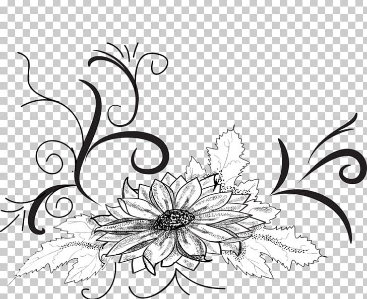 Floral Design Flower Free Content PNG, Clipart, Artwork, Artwork Of Flowers, Black, Black And White, Branch Free PNG Download