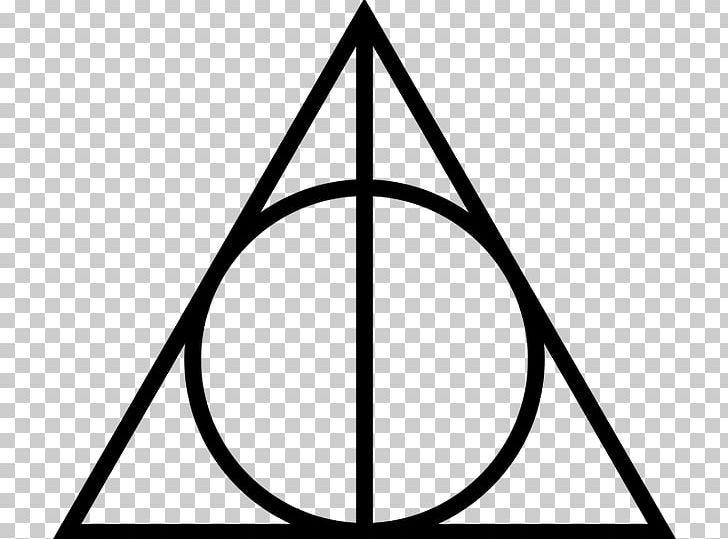 Harry Potter And The Deathly Hallows Harry Potter And The Goblet Of Fire Symbol Muggle PNG, Clipart, Angle, Area, Black And White, Circle, Comic Free PNG Download