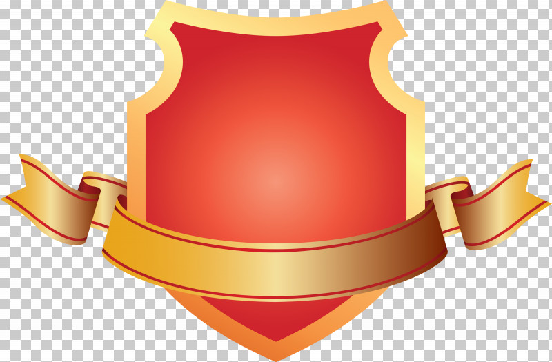 Emblem Ribbon PNG, Clipart, Emblem, Emblem Ribbon, Logo, Orange, Shield Free PNG Download