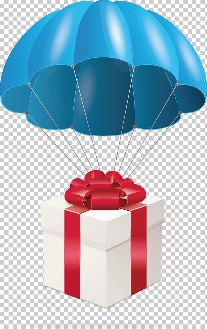 Parachute Gift Stock Illustration Stock Photography PNG, Clipart, Blue, Box, Cartoon Parachute, Gift, Gift Box Free PNG Download