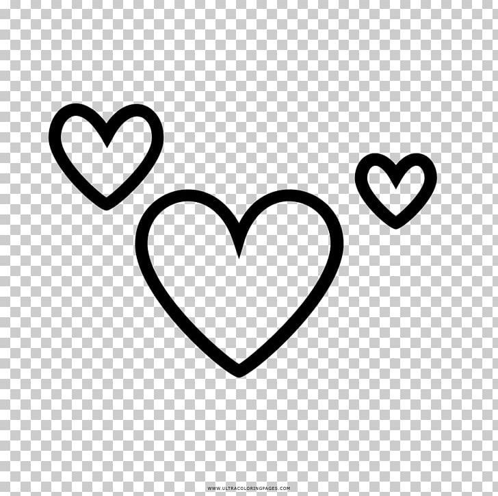 Heart Drawing Coloring Book Black And White PNG, Clipart, Area, Black And White, Body Jewellery, Body Jewelry, Brand Free PNG Download