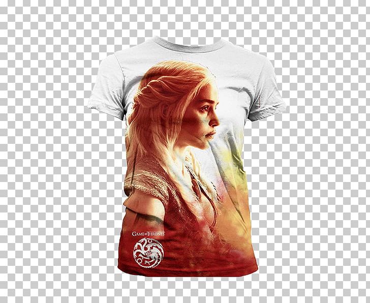 T-shirt Daenerys Targaryen Sleeve Woman PNG, Clipart, Blouse, Clothing, Clothing Accessories, Collar, Daenerys Free PNG Download
