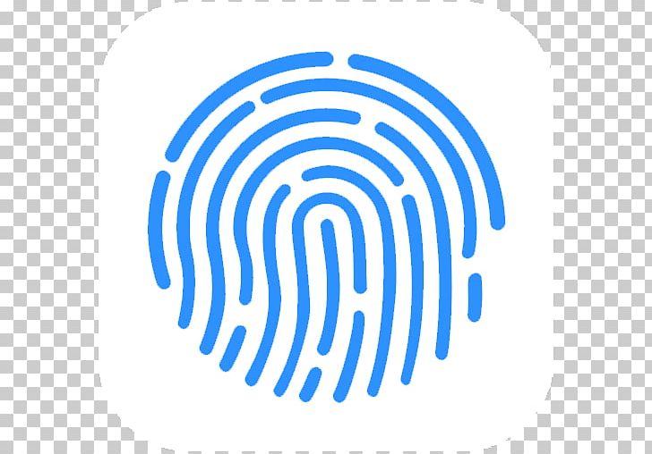 Touch ID IPod Touch KeyTouch Fingerprint IPhone 5s PNG, Clipart, Android, Apple, Area, Blue, Circle Free PNG Download