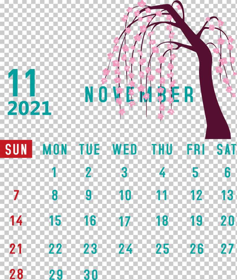 November 2021 Calendar November 2021 Printable Calendar PNG, Clipart,  Free PNG Download
