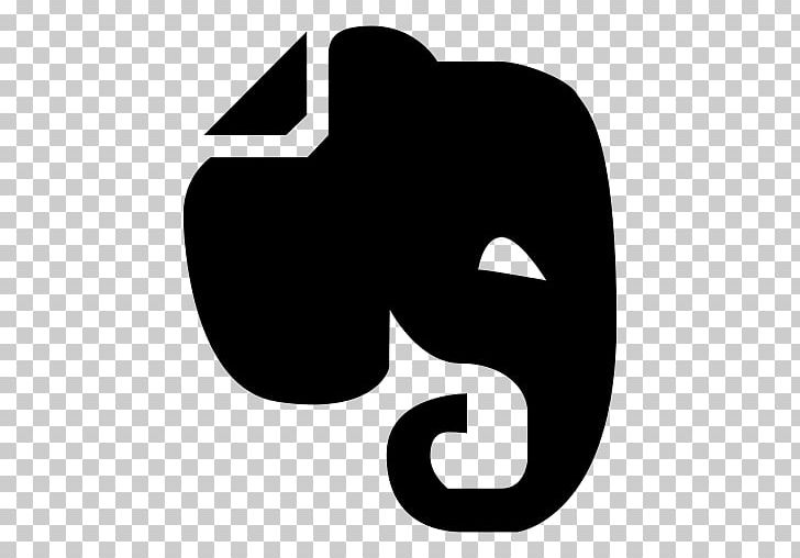 Evernote Computer Icons Tag PNG, Clipart, Angle, Avec, Black And White, Brand, Character Free PNG Download
