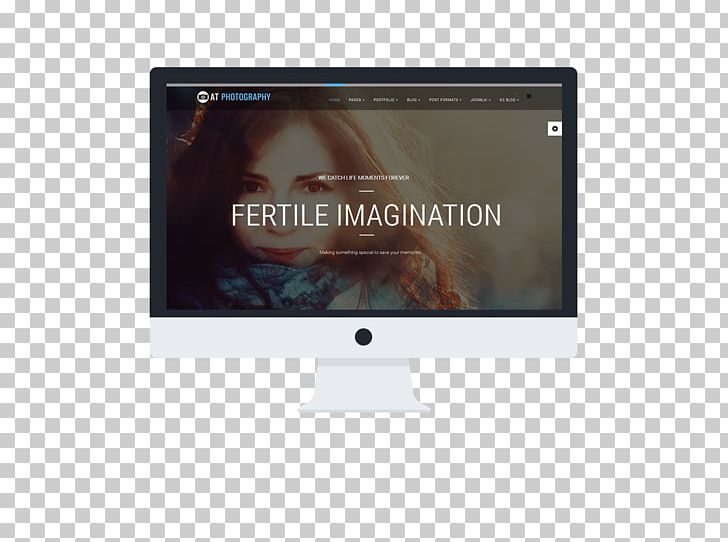 Responsive Web Design Web Template System Photography Joomla PNG, Clipart, Bootstrap, Brand, Computer Monitor, Computer Monitors, Display Advertising Free PNG Download