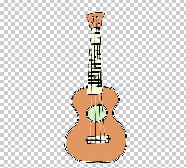 Ukulele Drawing Guitar Painting PNG, Clipart, Aco, Cartoon, Cuatro, Guitar Accessory, Hand Free PNG Download