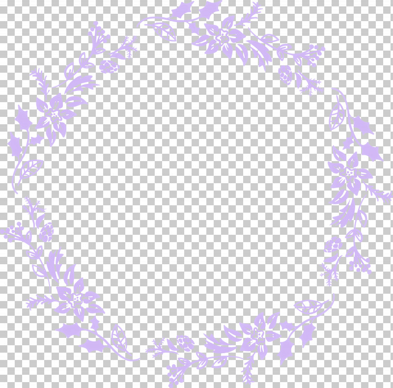 Christmas Frame Floral Frame Flower Frame PNG, Clipart, Christmas Frame, Floral Frame, Flower Frame, Lilac, Plant Free PNG Download