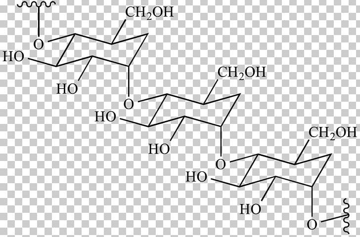 Polysaccharide Cellulose Amylose Chemistry Threose PNG, Clipart, Angle, Arabinose, Area, Black And White, Brand Free PNG Download