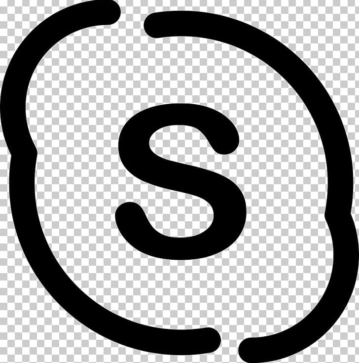 Skype Computer Icons Open Graphics PNG, Clipart, Area, Black And White, Circle, Computer Icons, Copyright Free PNG Download
