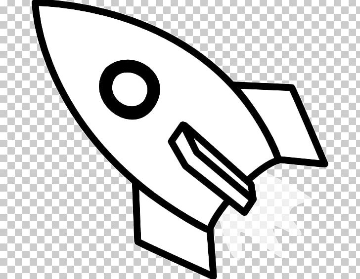 Rocket Spacecraft Black And White PNG, Clipart, Angle, Area, Black And White, Color, Coloring Book Free PNG Download