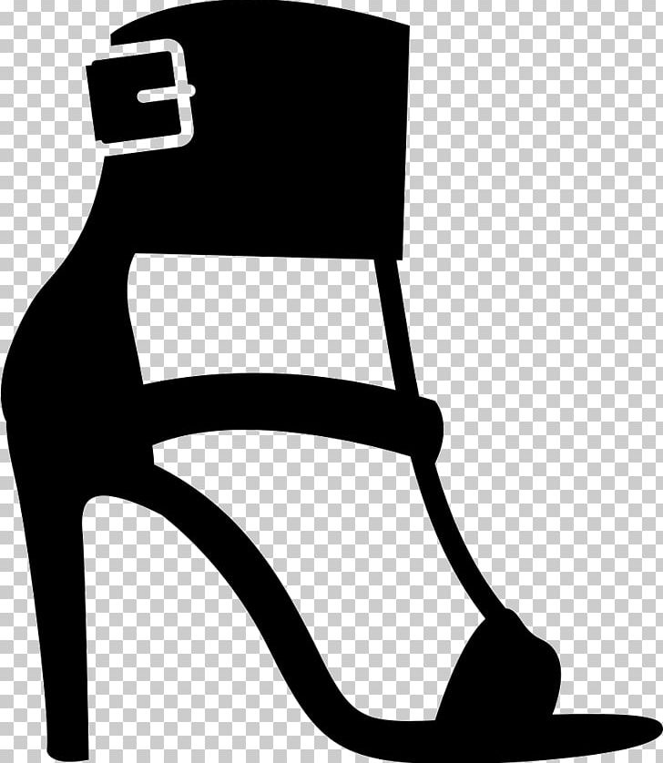 High-heeled Footwear Shoe Computer Icons Stiletto Heel PNG, Clipart, Black, Black And White, Buckle, Clothing, Computer Icons Free PNG Download