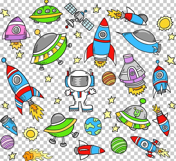 Outer Space PNG, Clipart, Art, Artwork, Cartoon, Children, Hand Free PNG Download