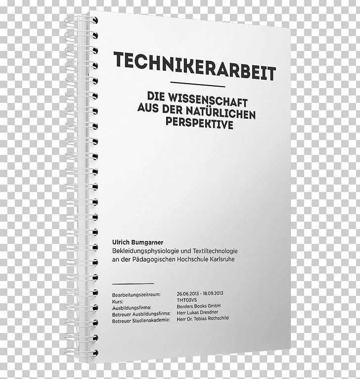 Term Paper Student Facharbeit Essay PNG, Clipart, Bachelor Thesis, Bin, Bookbinder, Book Cover, Brand Free PNG Download