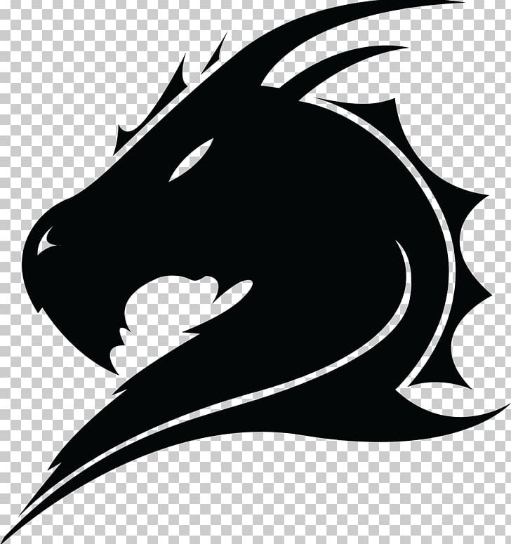 Dragon Silhouette PNG, Clipart, Art, Black, Carnivoran, Cat Like Mammal, Computer Wallpaper Free PNG Download