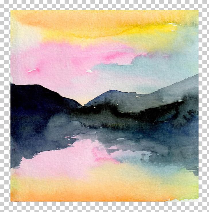 Watercolor Painting Art PNG, Clipart, Acrylic Paint, Artwork, Atmosphere, Bachelor Of Arts, Calm Free PNG Download
