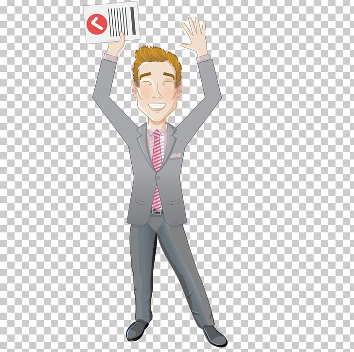 Cartoon Businessperson Antreprenor PNG, Clipart, Arm, Business, Encapsulated Postscript, Hand, Happy Birthday Card Free PNG Download