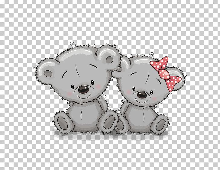 Bear Cartoon Couple PNG, Clipart, Adobe Illustrator, Balloon Cartoon, Carnivoran, Cartoon, Cartoon Animals Free PNG Download