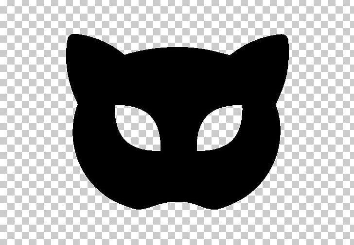 Whiskers Mask Cat Computer Icons PNG, Clipart, Art, Black, Black And White, Black Cat, Carnivoran Free PNG Download