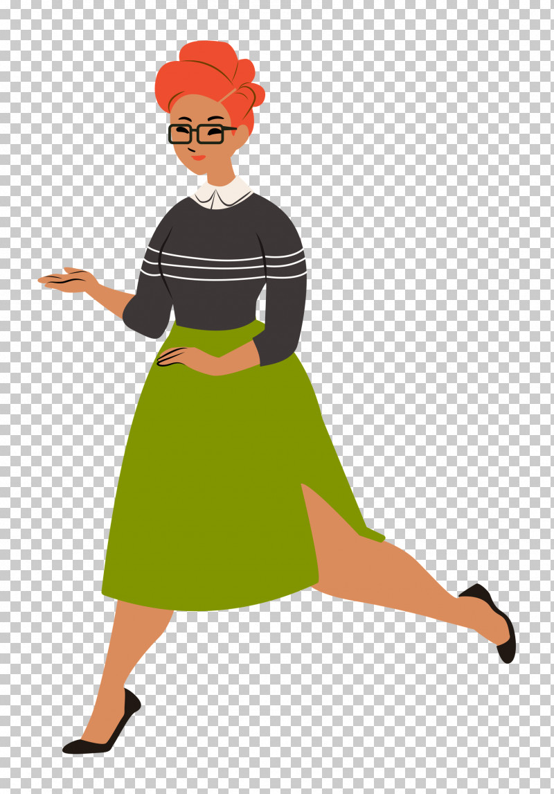 Walking Girl Skirt PNG, Clipart, Bulacan, Cartoon, Character, Color, Color Analysis Free PNG Download