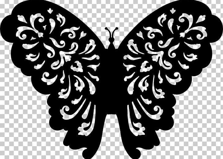 Butterfly Black And White PNG, Clipart, Arthropod, Black And White, Brush Footed Butterfly, Butterfly, Computer Icons Free PNG Download