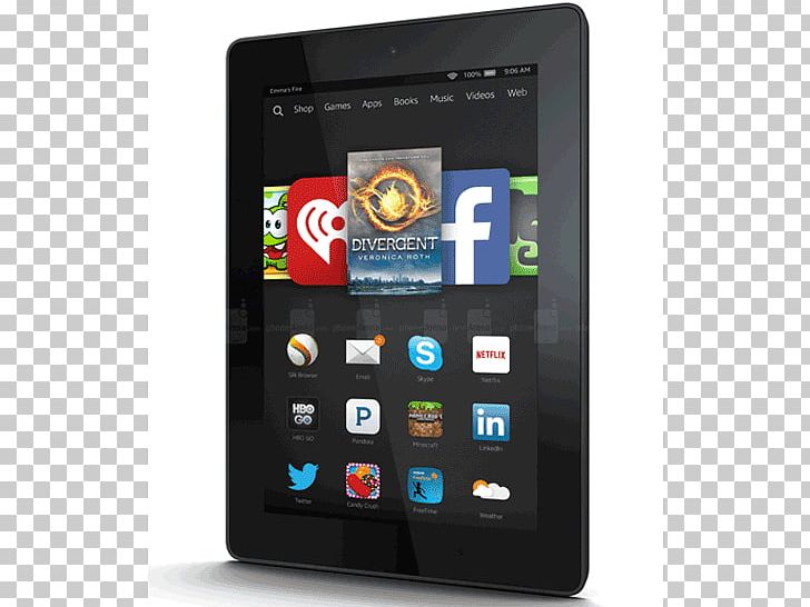 Amazon.com Fire HDX Android Wi-Fi Computer PNG, Clipart, Amazoncom, Amazon Kindle, Android, Computer, Electronic Device Free PNG Download
