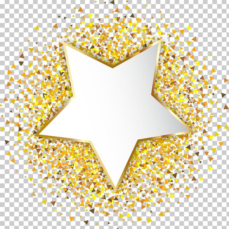 Hand Painted Gold Stars PNG, Clipart, Decoration, Decorative Patterns, Design, Download, Encapsulated Postscript Free PNG Download