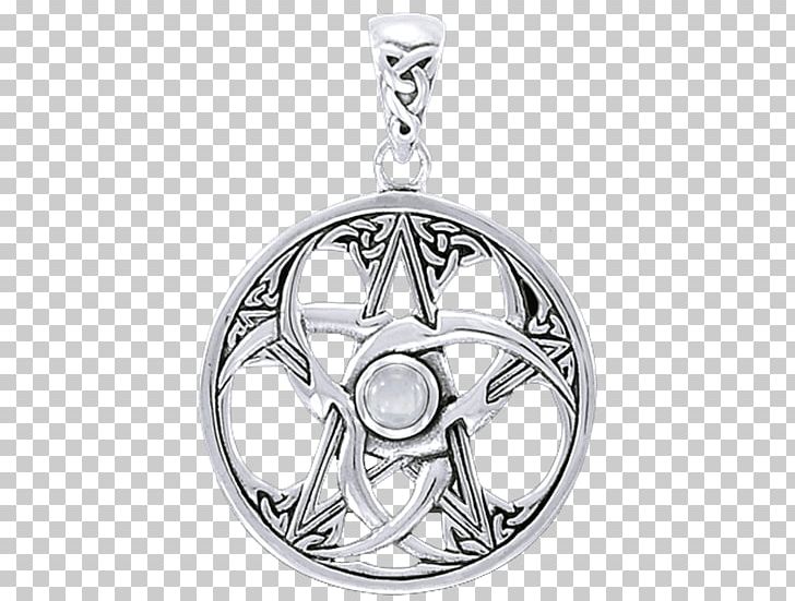 Locket Symbol Charms & Pendants Silver Pentagram PNG, Clipart, Body Jewellery, Body Jewelry, Charms Pendants, Crescent, Fashion Accessory Free PNG Download