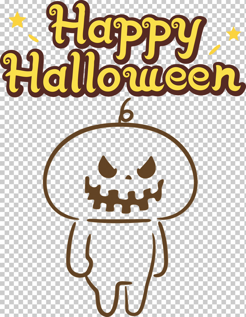 Logo Cartoon Yellow Smiley Happiness PNG, Clipart, Behavior, Cartoon, Happiness, Happy Halloween, Human Free PNG Download