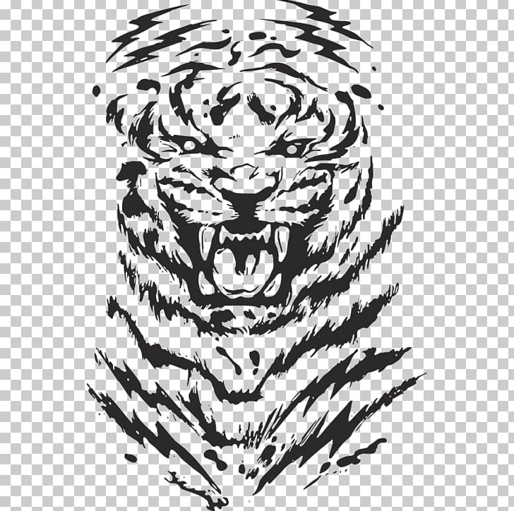 Tiger T-shirt Mug Visual Arts PNG, Clipart, Animals, Art, Artwork, Big Cats, Black Free PNG Download