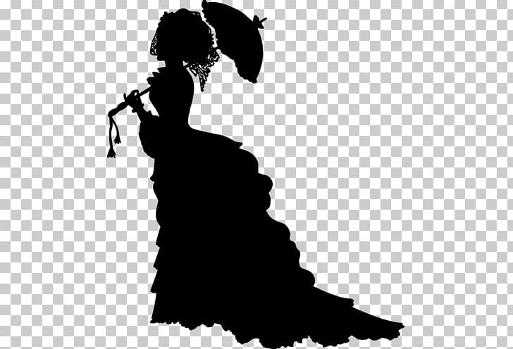 Victorian Era Silhouette PNG, Clipart, Animals, Black, Black And White, Curiosity, Drawing Free PNG Download