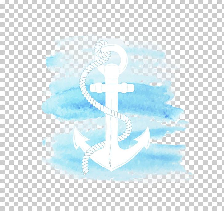 Watercolor Painting Anchor PNG, Clipart, Anchors, Aqua, Blue, Blue Abstract, Blue Abstracts Free PNG Download